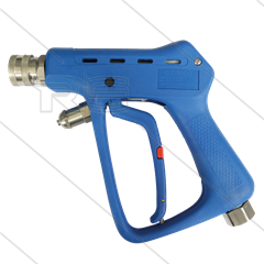 ST3100 - HD pistool - RVS - 60 Bar - 100 l/min - max 150°C - 1/2" bi x ST-3100 koppeling - voor schuim - met grote doorlaat