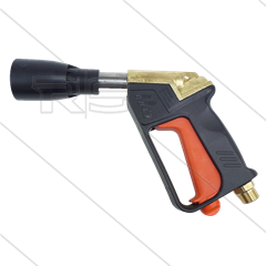 Spuitpistool - niet verstelbaar - puntstraal - L=250mm - max 60 Bar - 80 l/min - max 60°C - 1/2" bu