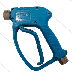 RL82 - HD pistool - RVS - met swivel - 180 Bar - 80 l/min - max 160°C - 2 x 1/2" bi