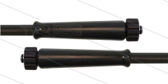 HD-slang zwart 5/16" - 1SN Plus - 10m - 2x M22x1,5 W conisch - 2x KBS - 315 Bar
