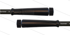 HD-slang zwart 1/2" - 1SCX - Forever - 10m - 2x M22x1,5 W vlak - 2x KBS - 170 Bar
