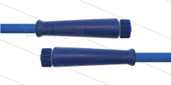 HD-slang blauw 3/8" - 2SN Plus - 5,0m - 2x M22x1,5W RVS - 2x KBS - 500 Ba