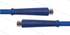 HD-slang blauw 1/2" - 1SC - 10m - 2x M22x1,5 (15L) DKOL - 2x KBS - 250 Bar