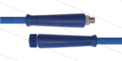 HD-slang blauw 1/2" - 1SC - 10m - 3/8"bu x M22x1,5 W - 2x KBS - 250 Bar