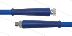 HD-slang blauw 1/2" - 1SC - 10m - 3/8"W x 3/8"bu - 2x KBS - 250 Bar