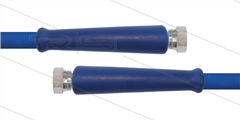 HD-slang blauw 1/2" - 2SC - 10m - 2x 3/8"W - 2x KBS - 400 Bar