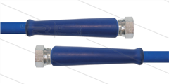 HD-slang blauw 1/2" - 2SC - 10m - 2x 1/2"W - 2x KBS - 400 Bar