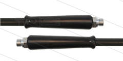 HD-slang zwart 5/16" - 1SN Plus - 2,0m - 2x 3/8"bu - 2x KBS - 315 Bar