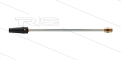 Lans passend op Nilfisk - staal - L=500mm - compleet met AR4 / M22x1,5 nippel en instelbare nozzlehouder doorlaat 0.035