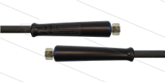 HD-slang zwart 3/8" - 2SC - 10m - 2x M22x1,5 (15L) DKOL - 2x KBS - 400 Bar