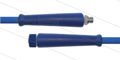 HD-slang blauw 3/8" - 2SC - 10m - 3/8"bu x M22x1,5 W vlak - 2x KBS - 400 Bar