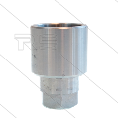 Nozzlehouder - RVS - 1/4" bi
