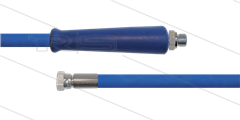 HD-slang blauw 3/8" - 1SC - 15m - 3/8"bu x 1/2"W - 1x KBS - 250 Bar