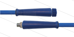 HD-slang blauw 5/16" - 1SN Plus - 10m - 3/8"bu x M22x1,5 W vlak - 2x KBS - 315 Bar
