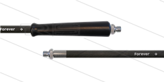 HD-slang zwart 3/8" - 2SCX - Forever - 20m - 2x 3/8"bu - 1x KBS - 400 Bar