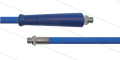 HD-slang blauw 3/8" - 2SC - 15m - 2x 3/8"bu - 1x KBS - 400 Bar