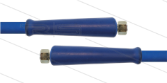 HD-slang blauw 3/8" - 2SC - 20m - 2x M22x1,5 DKOL (15L) RVS - 2x KBS - 400 Bar