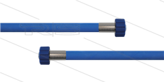 HD-slang blauw 5/16" - 2SC - 20m - 2x M22x1,5 W vlak - geen KBS - 400 Bar