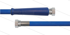 HD-slang blauw 1/2" - 2SC - 20m - 2x 1/2"W - 1x KBS - 400 Bar