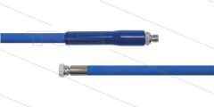 HD-slang blauw 1/4" - 2SC - 30m - 3/8"bu x 3/8"W - 1x KBS - 400 Bar