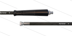 HD-slang zwart 3/8" - 2SCX - Forever - 20m - 3/8"bu x 3/8"W - 1x KBS - 400 Bar