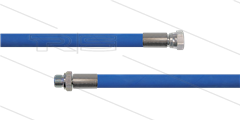 HD-slang blauw 3/8" - 2SC - 18m - 3/8"W x 3/8"bu BSPT - zonder KBS - 400 Bar