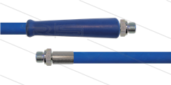 HD-slang blauw 1/2" - 2SC - 30m - 2x 3/8"bu - 1x KBS - 400 Bar
