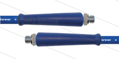 HD-slang blauw 1/2" - 1SCX - Forever - 10m - 2x 3/8"bu - 2x  KBS - 180 Bar