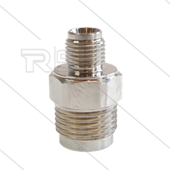 1/2" - snelkoppeling nippel - messing - 250 Bar - Ø11mm - max 150°C - Viton O-ring - 1/4" bu