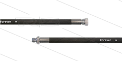 HD-slang zwart 3/8" - 2SCX - Forever - 20m - 3/8"W x 3/8"bu - geen KBS - 400 Bar