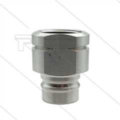 Snap-Tite - nippel - RVS - 276 Bar - 1" bi