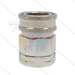 Snap-Tite - koppeling - met klep - staal - 241 Bar - 3/4" bi