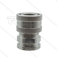 Snap-Tite - koppeling - RVS - 690 Bar - 1/4" bi