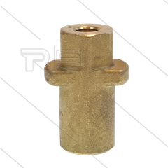 Bajonetnippel 1/4" bi - messing - passend op Kärcher