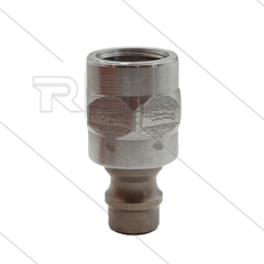 RP-Click - nippel - RVS (gehard) - 250 Bar - Ø12,9mm - max 200°C - passend op Snap-Tite - 3/8" bi
