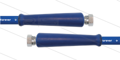 HD-slang blauw 1/2" - 2SCX - Forever - 10m - 2x 3/8"W - 2x KBS - 300 Bar