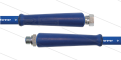 HD-slang blauw 1/2" - 2SCX - Forever - 10m - 3/8"W x 3/8"bu - 2x KBS - 300 Bar