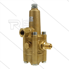 K7.0 - drukregelautomaat - 200 Bar - 8 tot 11 l/min - max 60°C - In: 3/8" bi - Uit: 3/8" bu