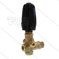 VRT3 - drukregelautomaat - Easy start - met knop - 280 Bar - 40 l/min - 90°C - In: 3/8" bi