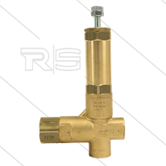 VB140/160 - 160 Bar - 140 l/min - max 60°C - In: 3/4" bi - Uit: 3/4" bi - Bypass: 3/4" bi