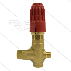 VB350 - drukregelautomaat - met knop - 350 Bar - 40 l/min - 60°C - In: 3/8" bu - Uit: 3/8" bi