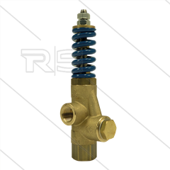 VRP200 - veiligheids-/drukregelventiel - 220 Bar - 30 l/min - 60°C - In: 2 x 3/8"bi - Bypass: 3/8"bi