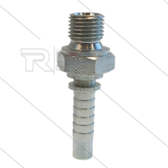 Persnippel - staal - 5/16"- 1/4" buitendraad - SW19