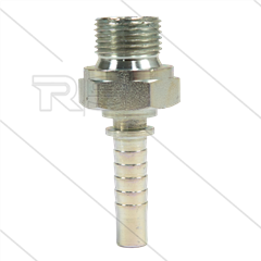 Persnippel - staal - 5/16" - 3/8" buitendraad - SW22