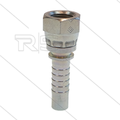 Persnippel - staal - 3/8" - 1/4" wartel - SW19
