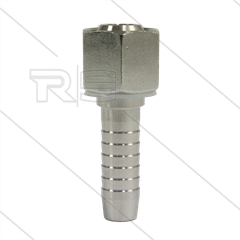 Persnippel - RVS - 5/16" - 3/8" wartel - SW19