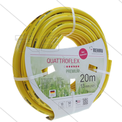 Quattroflex - lagedrukslang - 13mm (1/2") - rol à 20m - Temp: -20° tot 60°C - 15 Bar