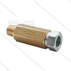 Filter - 280 mµ (50 mesh) - 280 Bar - 1/4" bi x 1/4" bu - NPT draad