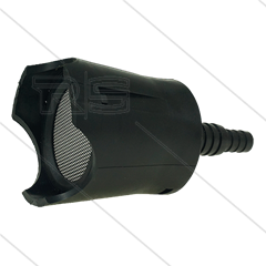 ST35 - zuigfilter zonder terugslagklep - Ø80mm - H=147mm - max 60°C - 1/2" t/m 3/4" pilaar