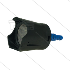 ST35R - zuigfilter met terugslagklep - Ø80mm - H=147mm - max 60°C - 1/2" t/m 3/4" pilaar